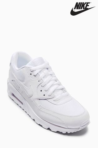 White Nike Air Max 90